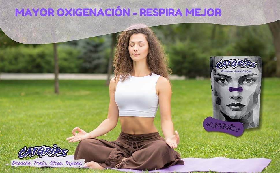 Mayor oxigenación con tiras nasales CATGRIPS – más oxígeno, mejor rendimiento