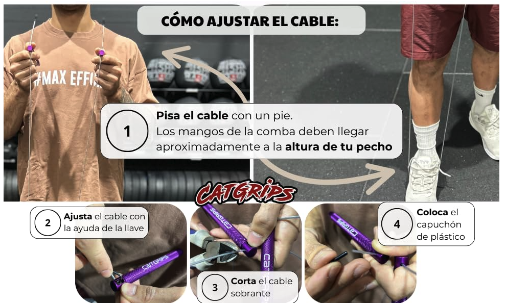 Comba de Velocidad — Manual de uso