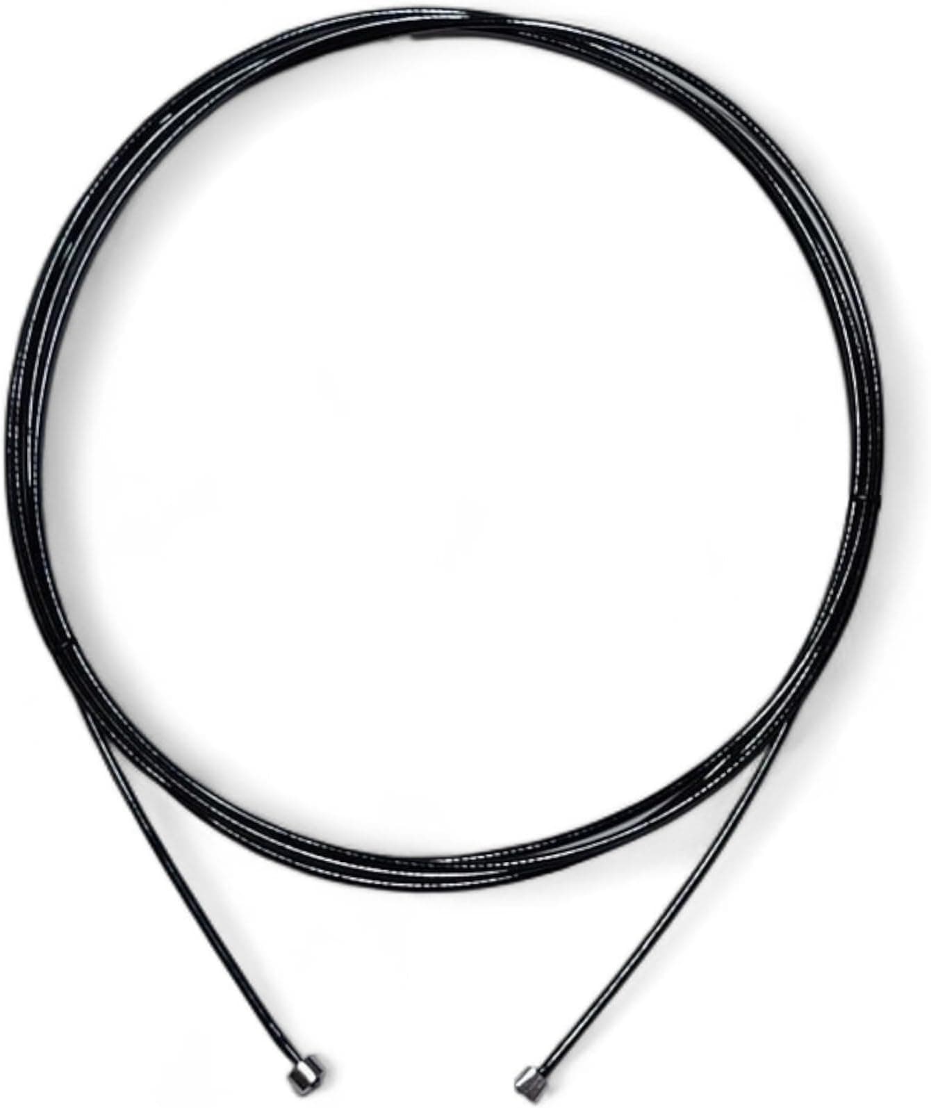 Cable de comba CatGrips de acero recubierto de PU de 2,4 mm en negro